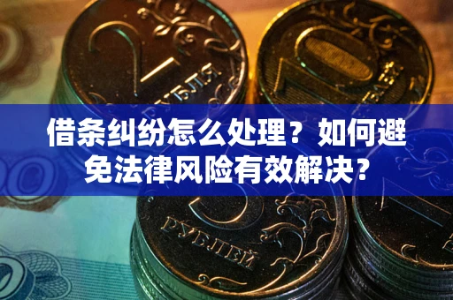 北京借条纠纷怎么处理？如何避免法律风险有效解决？