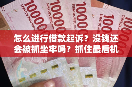 北京怎么进行借款起诉？没钱还会被抓坐牢吗？抓住最后机会！